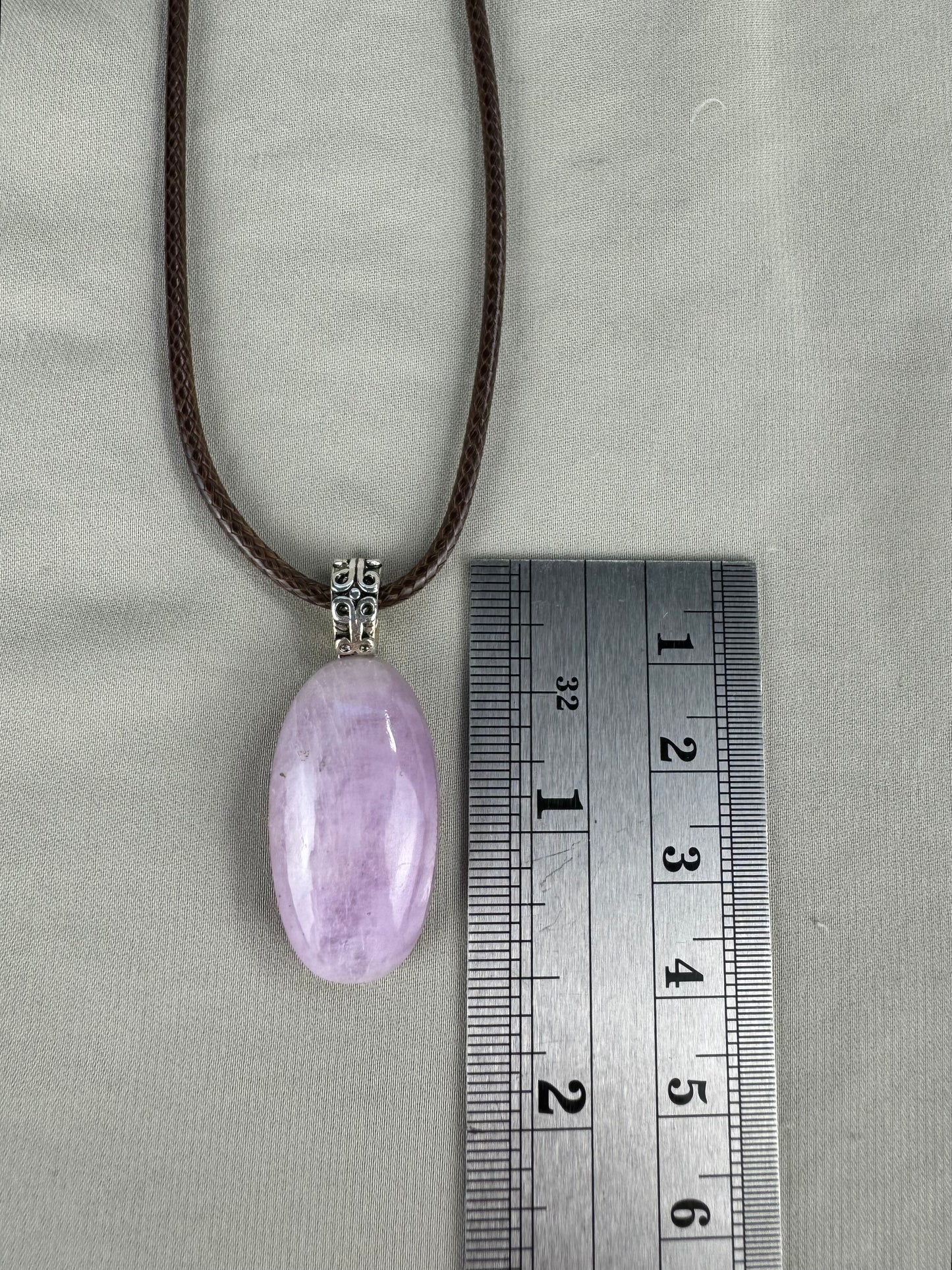 Kunzite Pendant Necklace