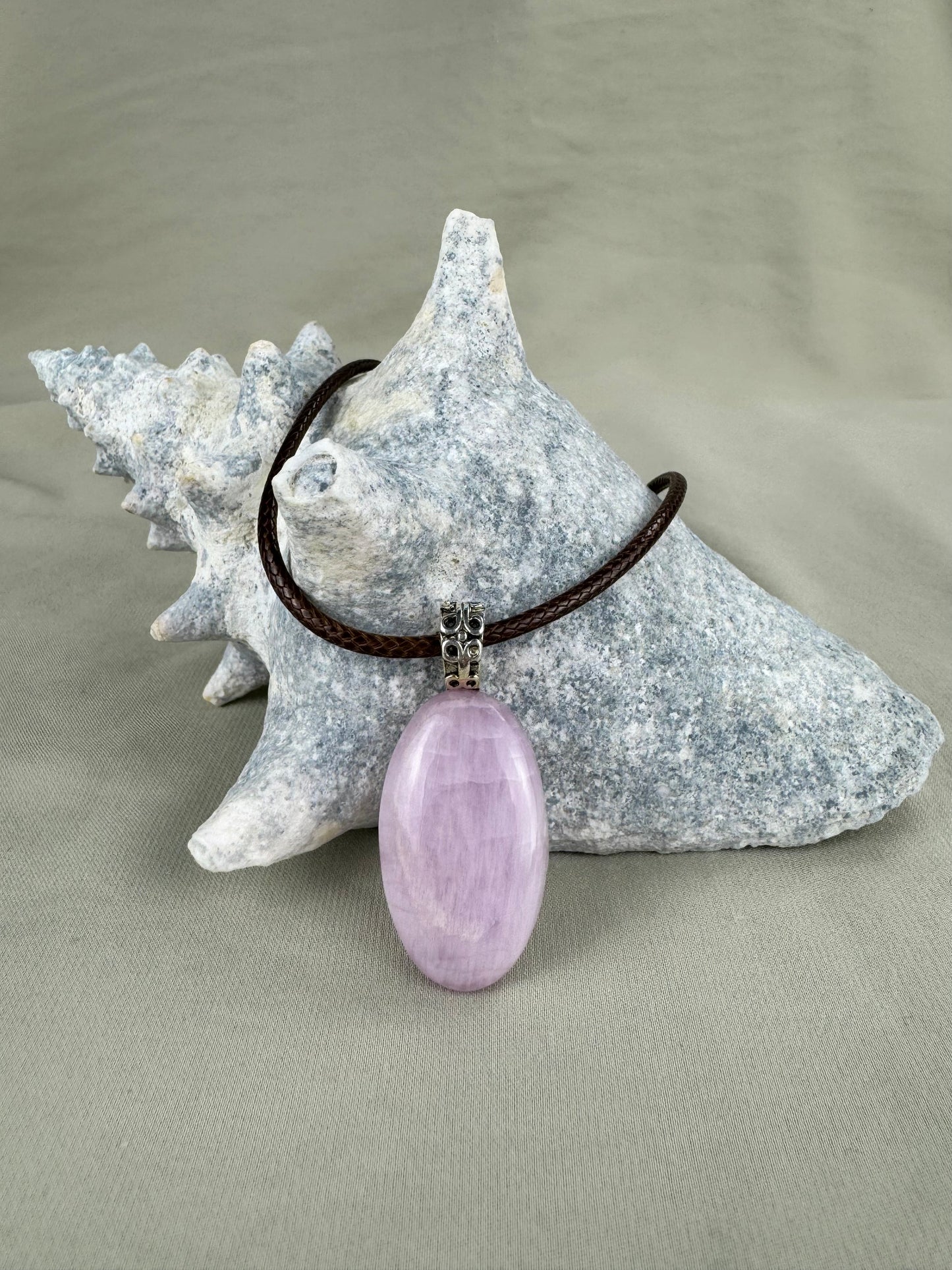 Kunzite Pendant Necklace