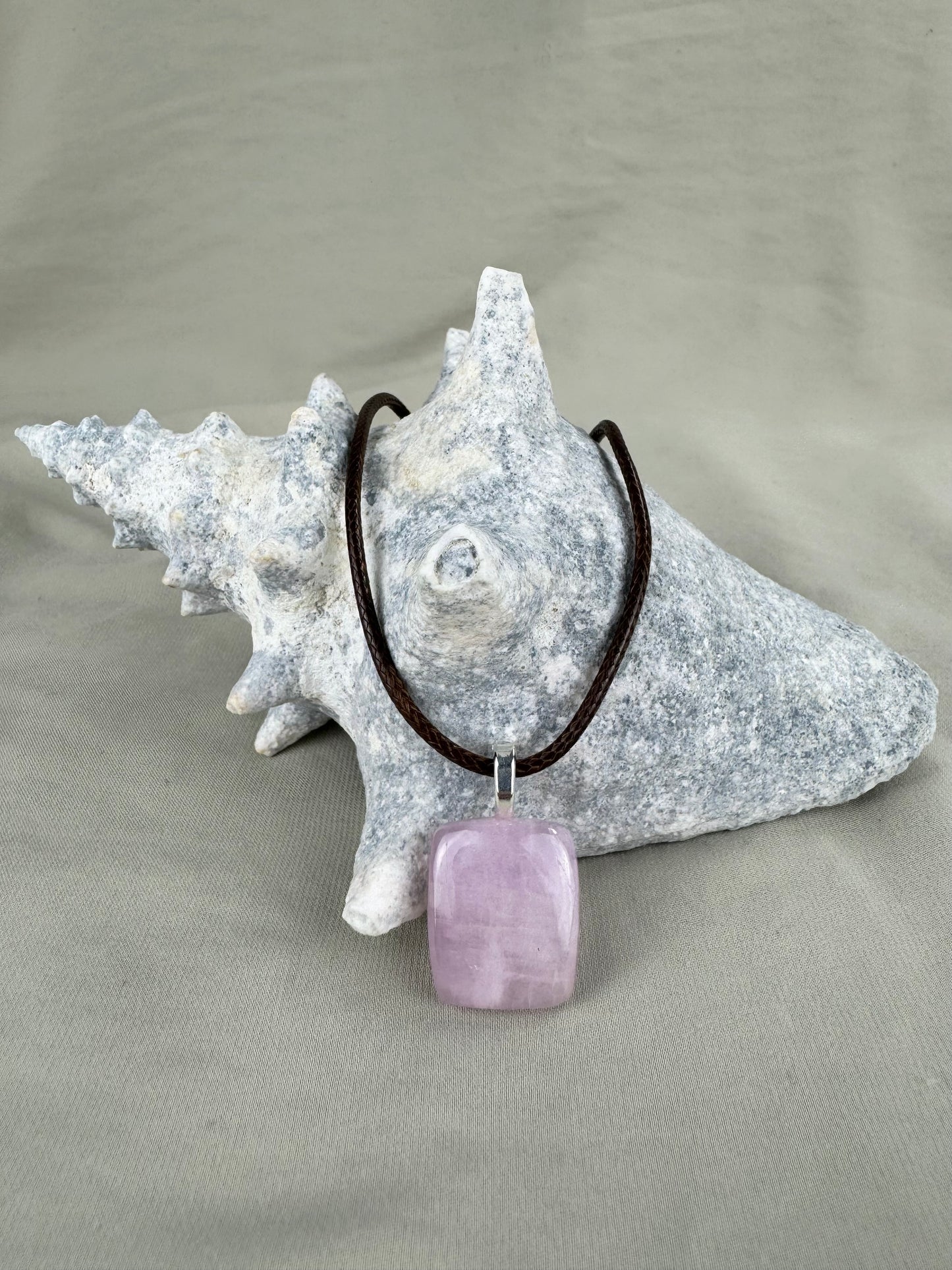 Kunzite Pendant Necklace