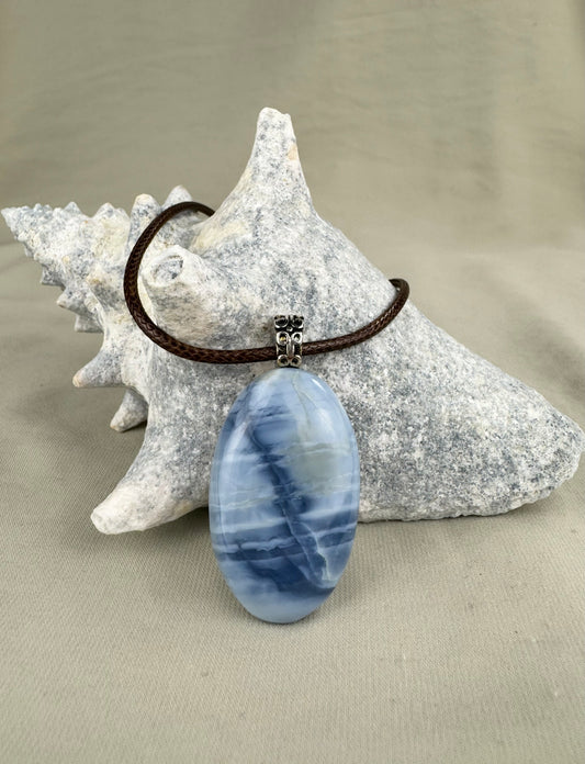 Owyhee Blue Opal Pendant