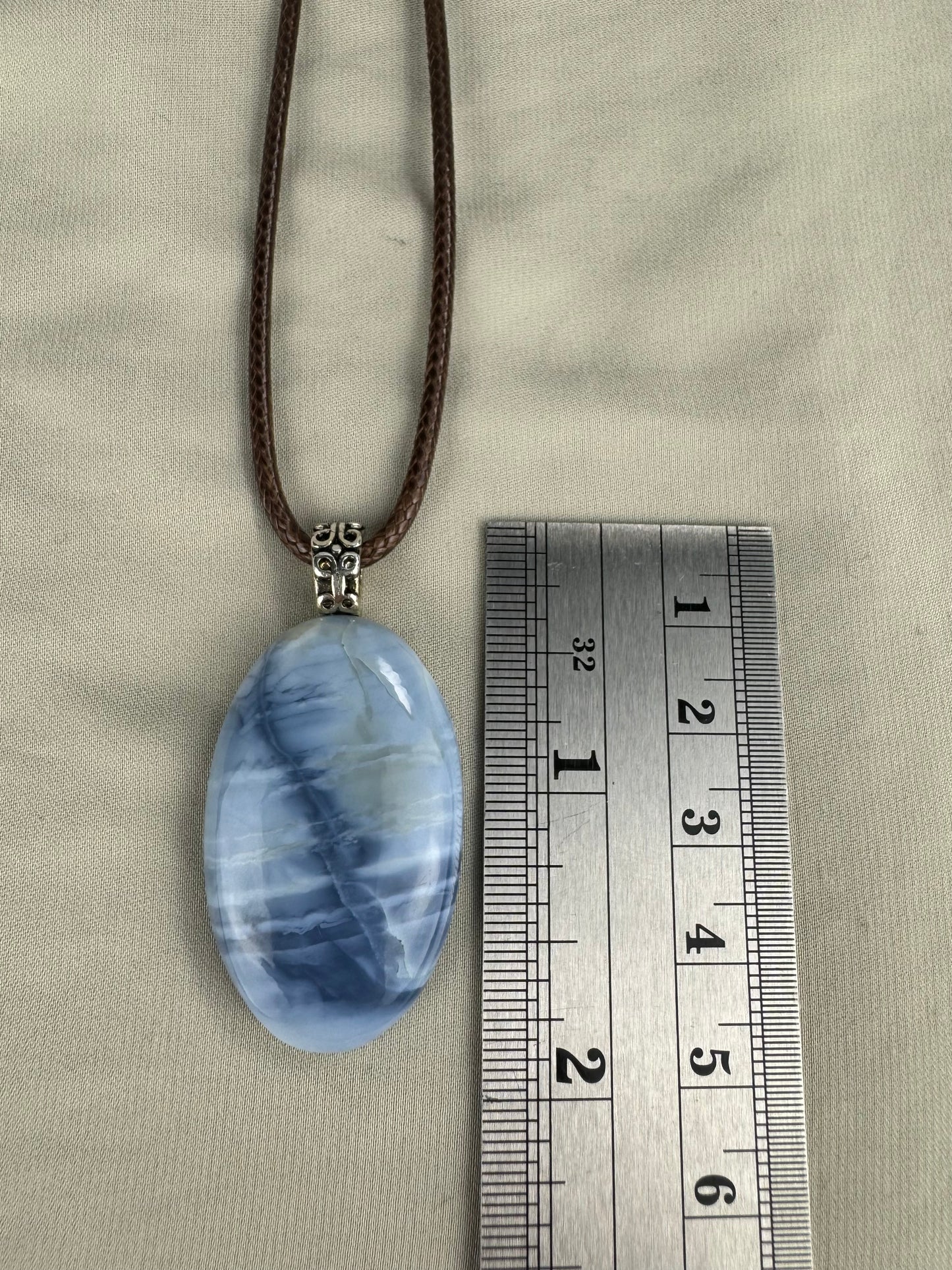 Owyhee Blue Opal Pendant