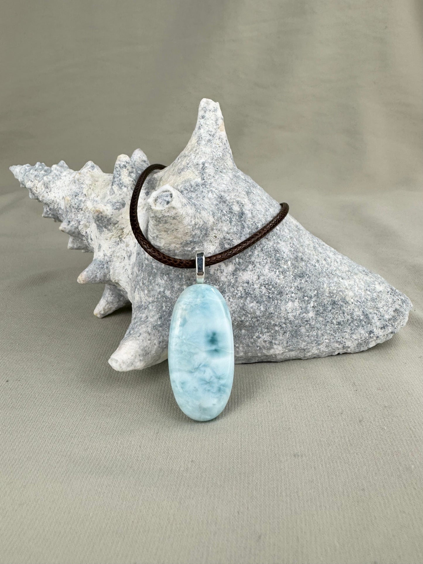 Larimar Pendant Necklace