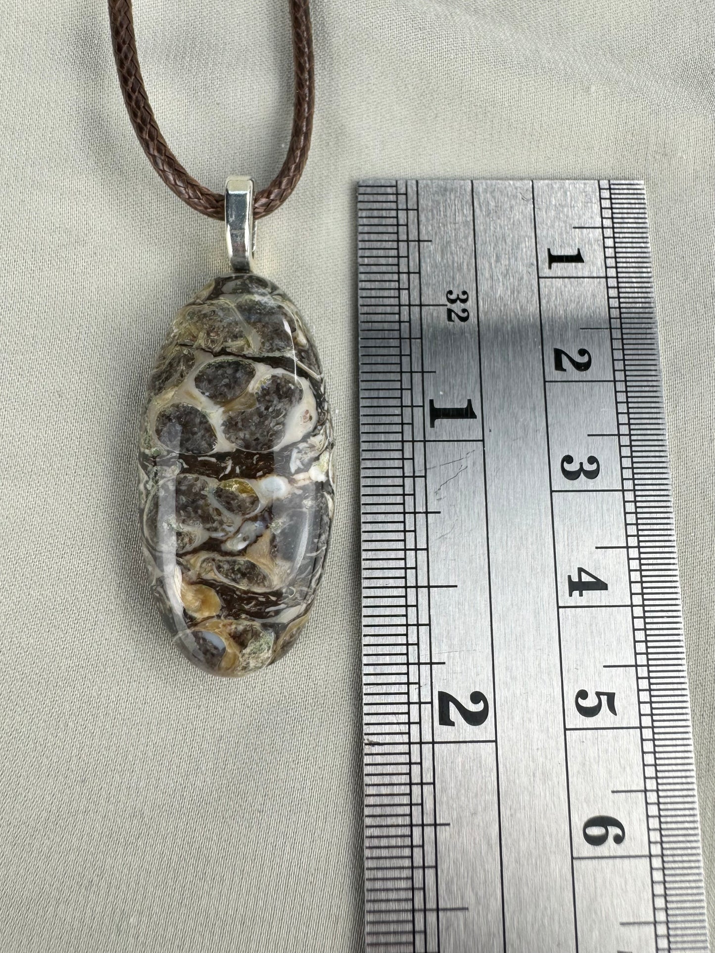 Turritella Pendant Necklace