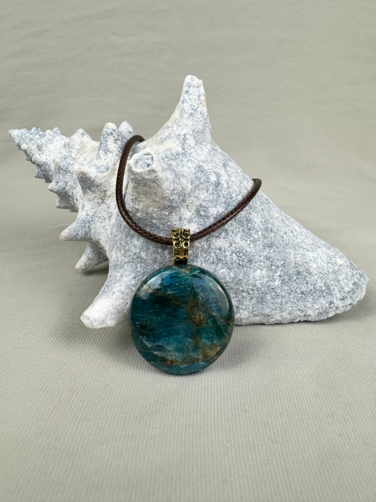 Apatite Pendant Necklace