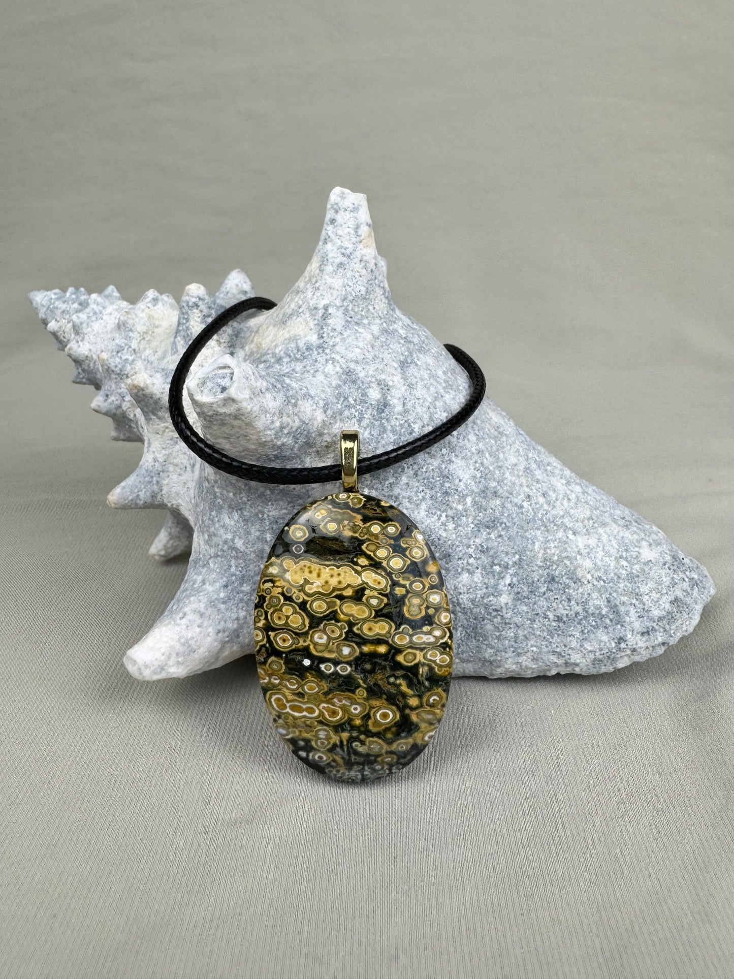 Ocean Jasper Pendant Necklace