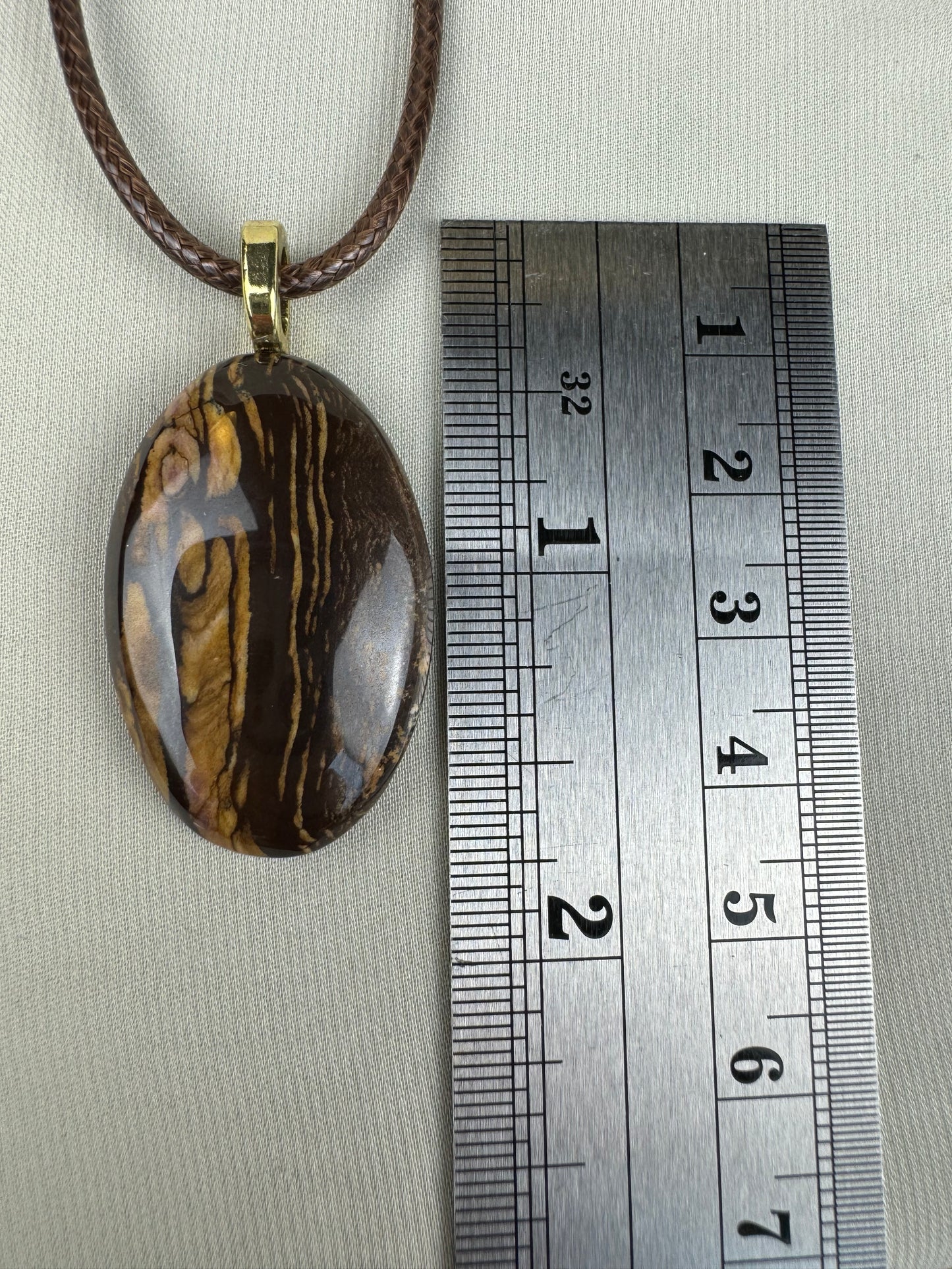 Outback Jasper Pendant Necklace