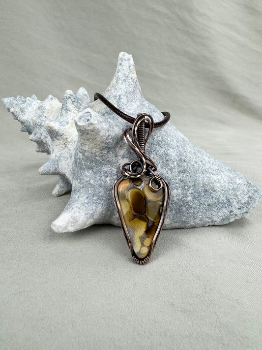 Cobra Jasper Pendant Necklace