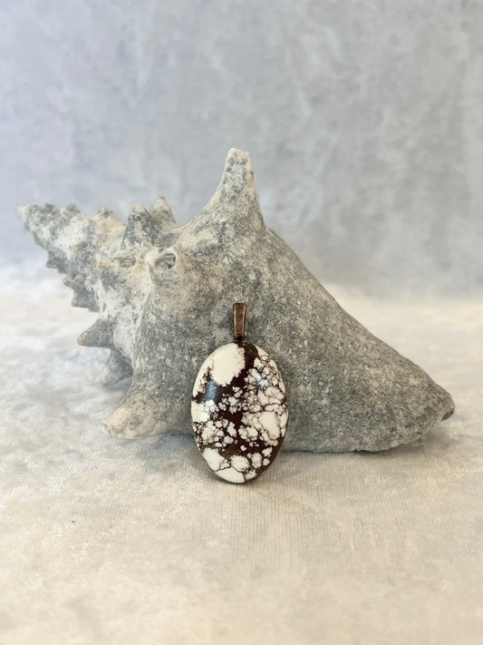 Wild Horse Magnesite Pendant Necklace