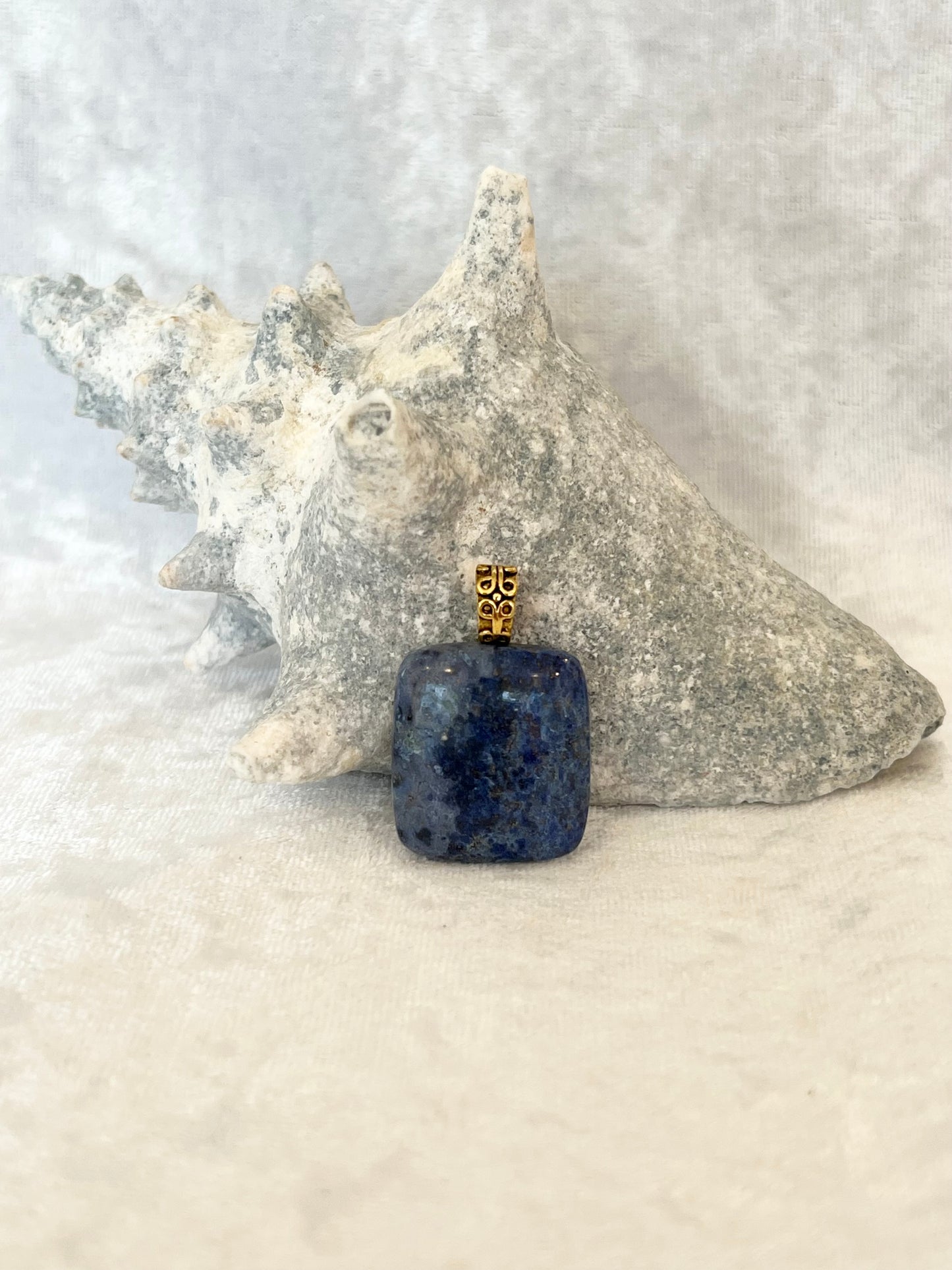 Dumortierite Pendant Necklace