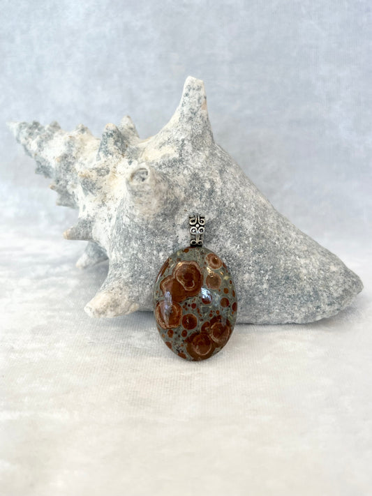 Asteroid Jasper Pendant Necklace