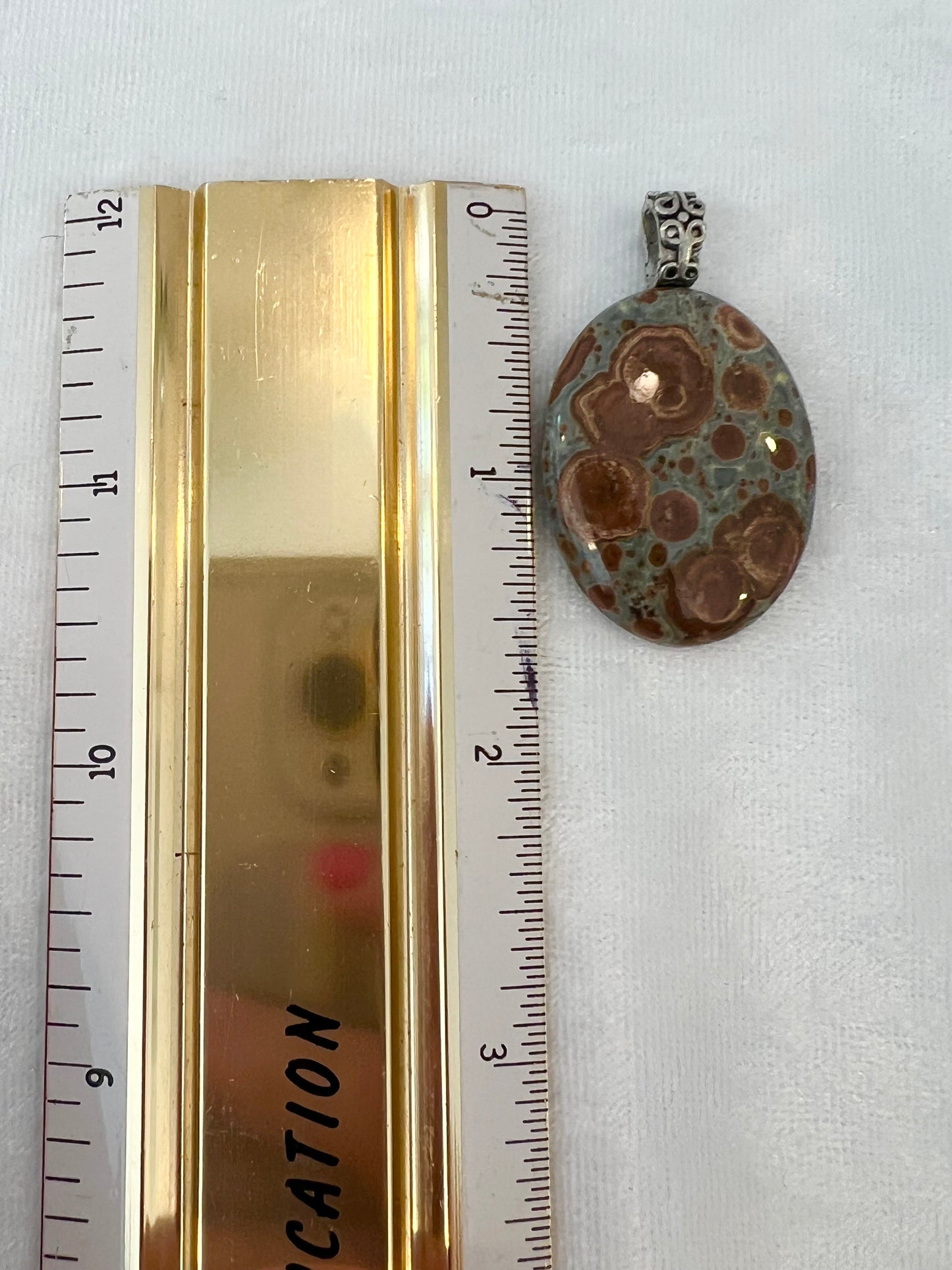 Asteroid Jasper Pendant Necklace