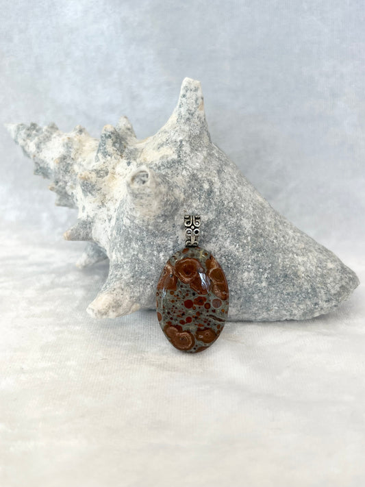 Asteroid Jasper Pendant Necklace