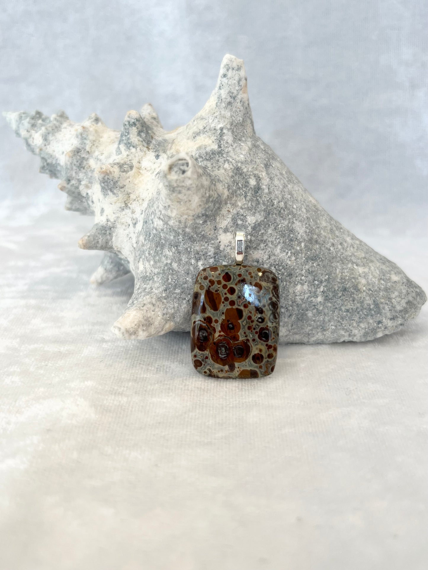 Asteroid Jasper Pendant Necklace