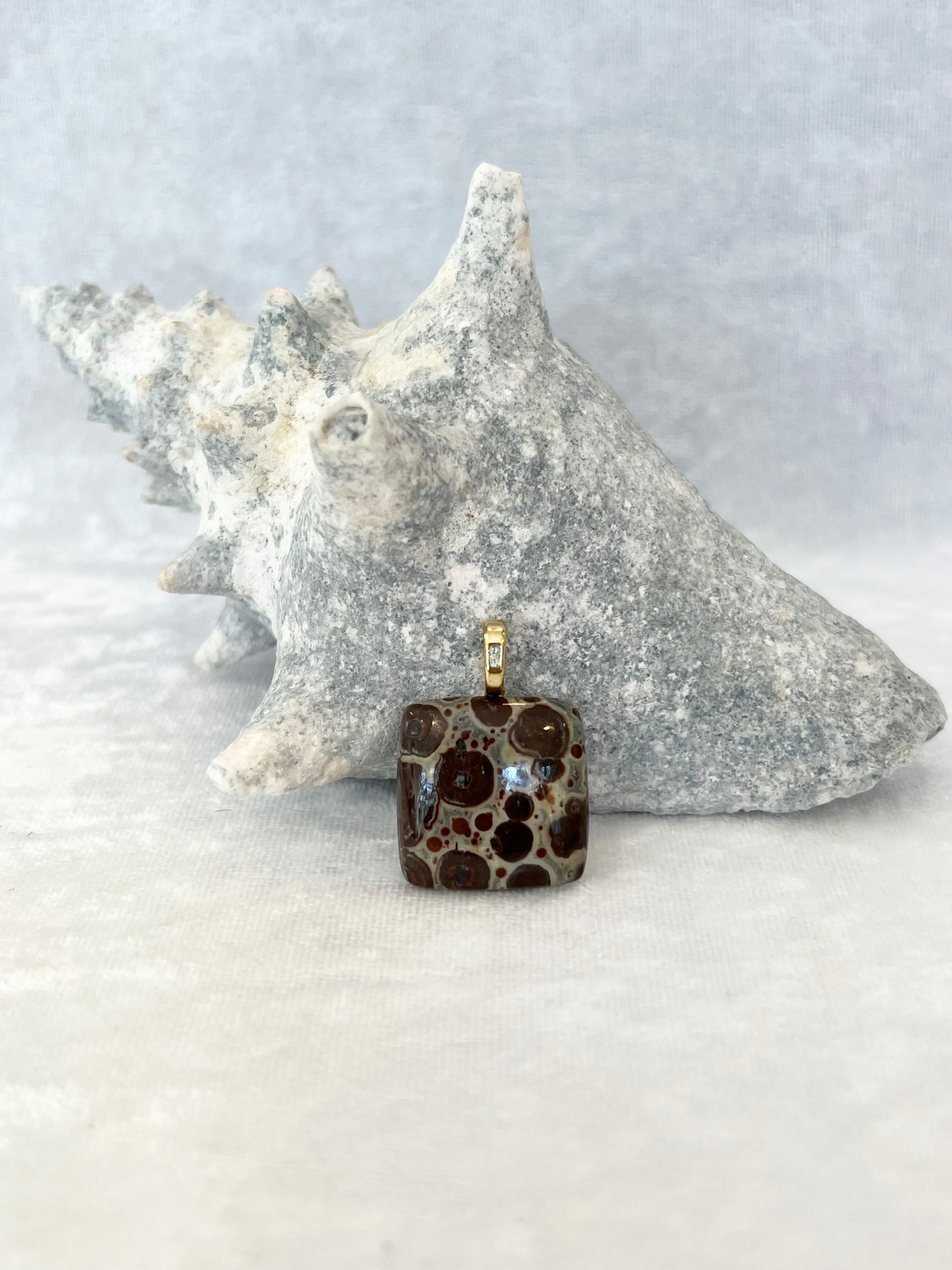 Asteroid Jasper Pendant Necklace