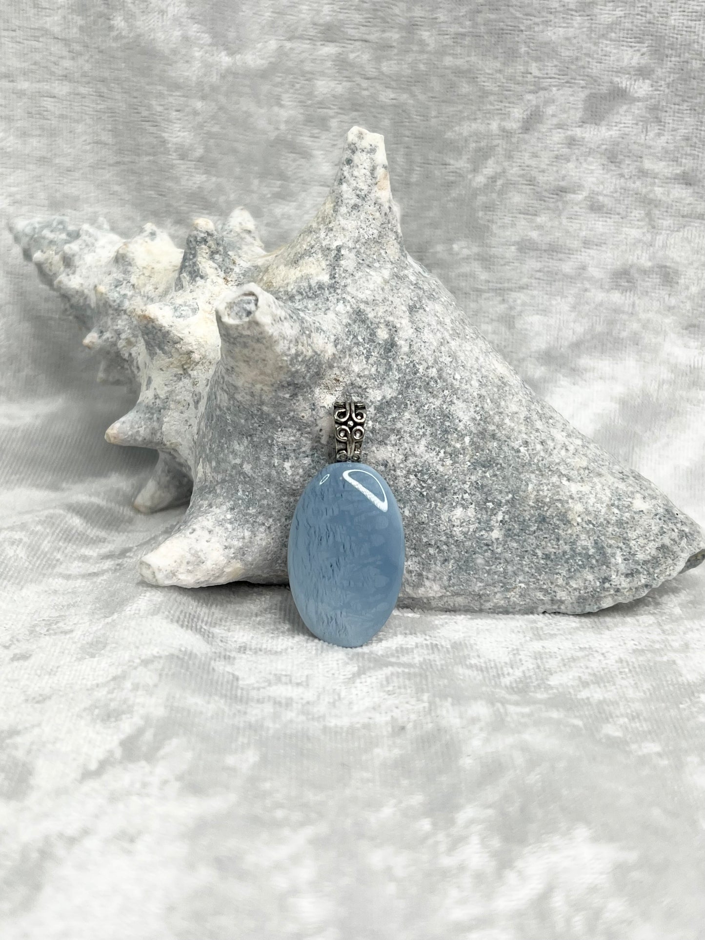 Owyhee Blue Opal Pendant