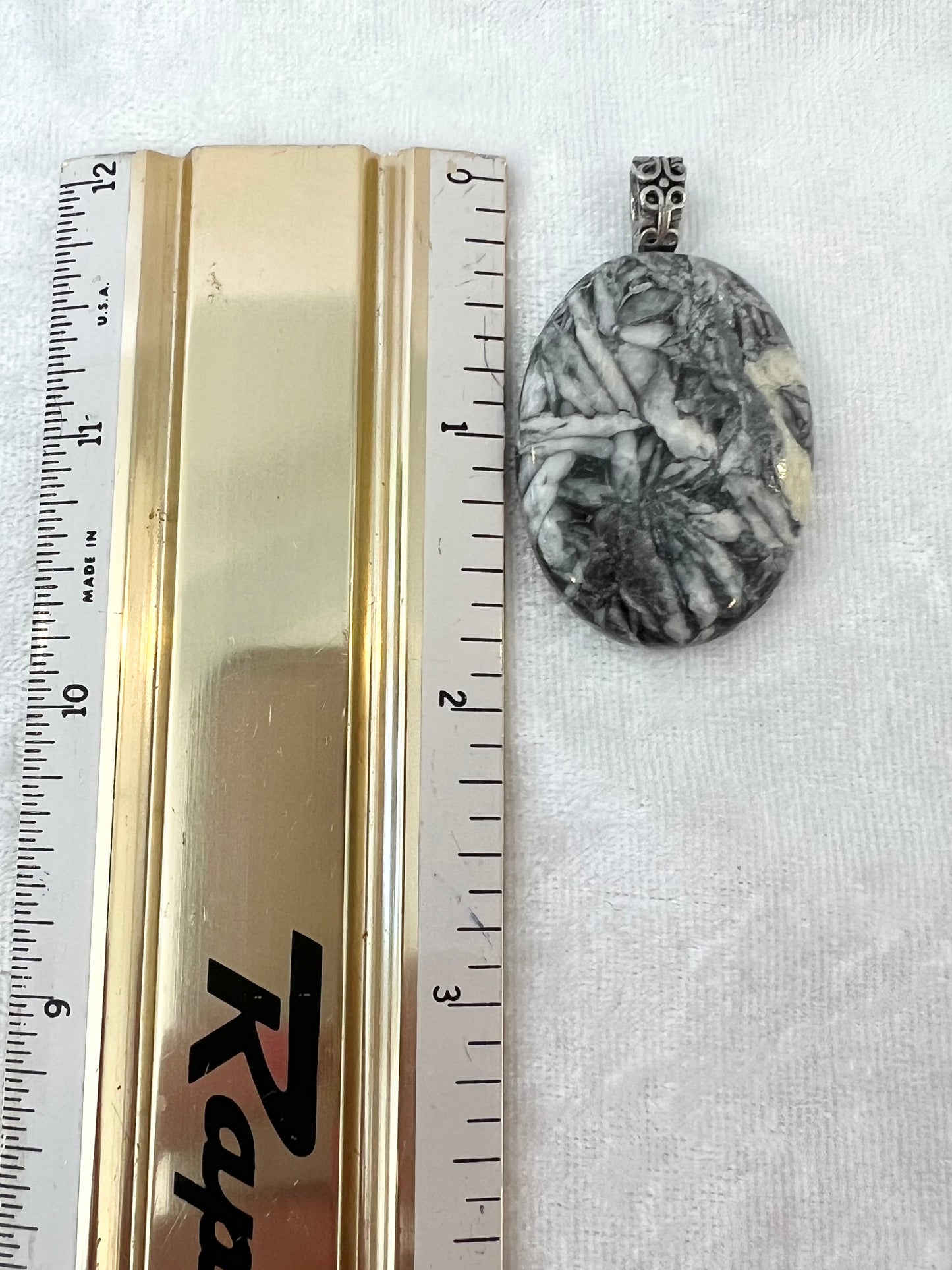 Austrian Pinolith Pendant Necklace