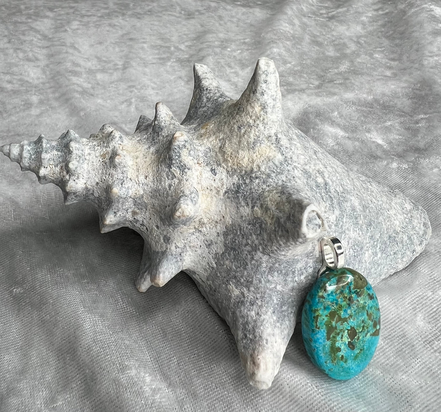 Persian Turquoise Pendant Necklace