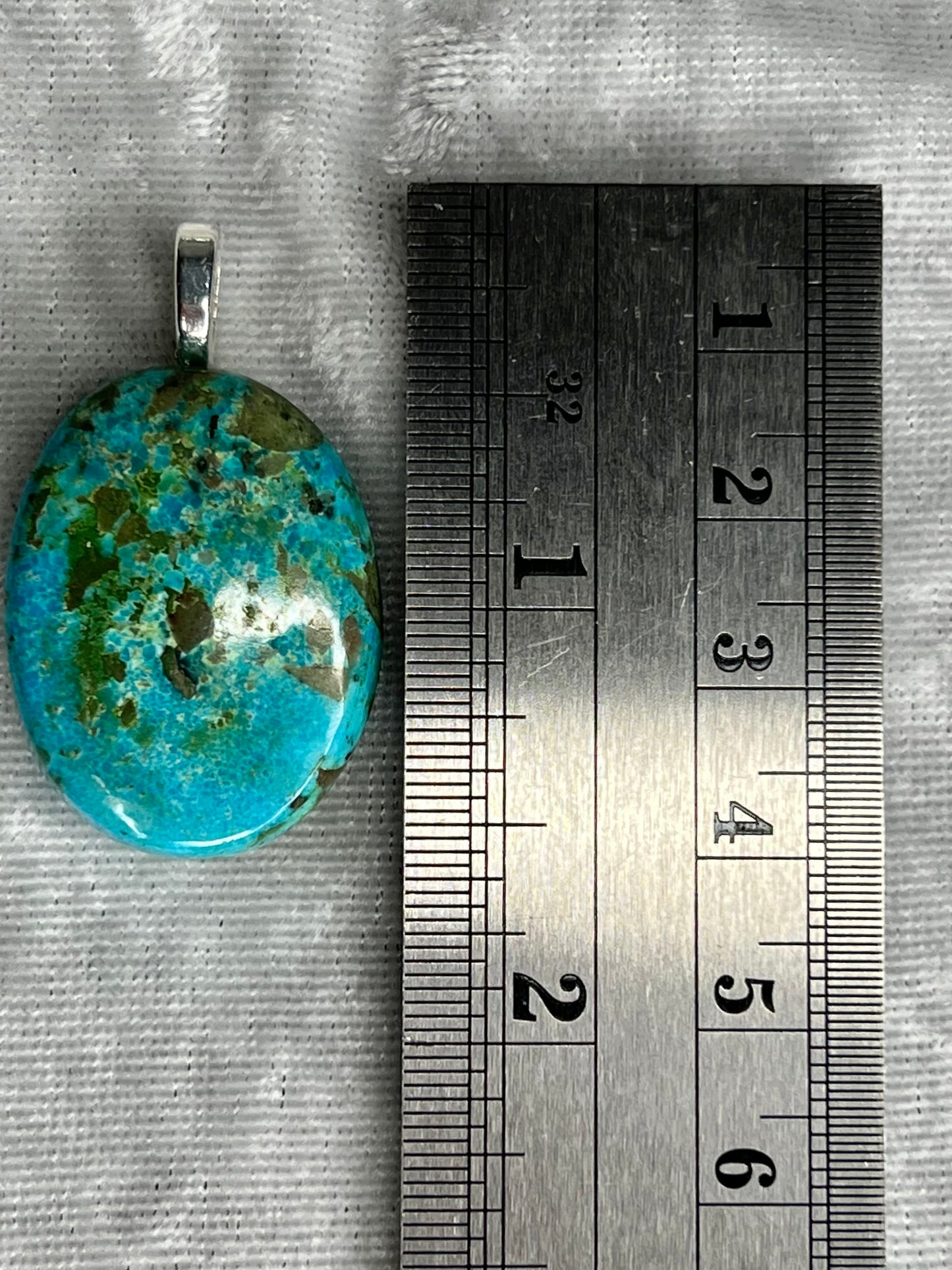 Persian Turquoise Pendant Necklace