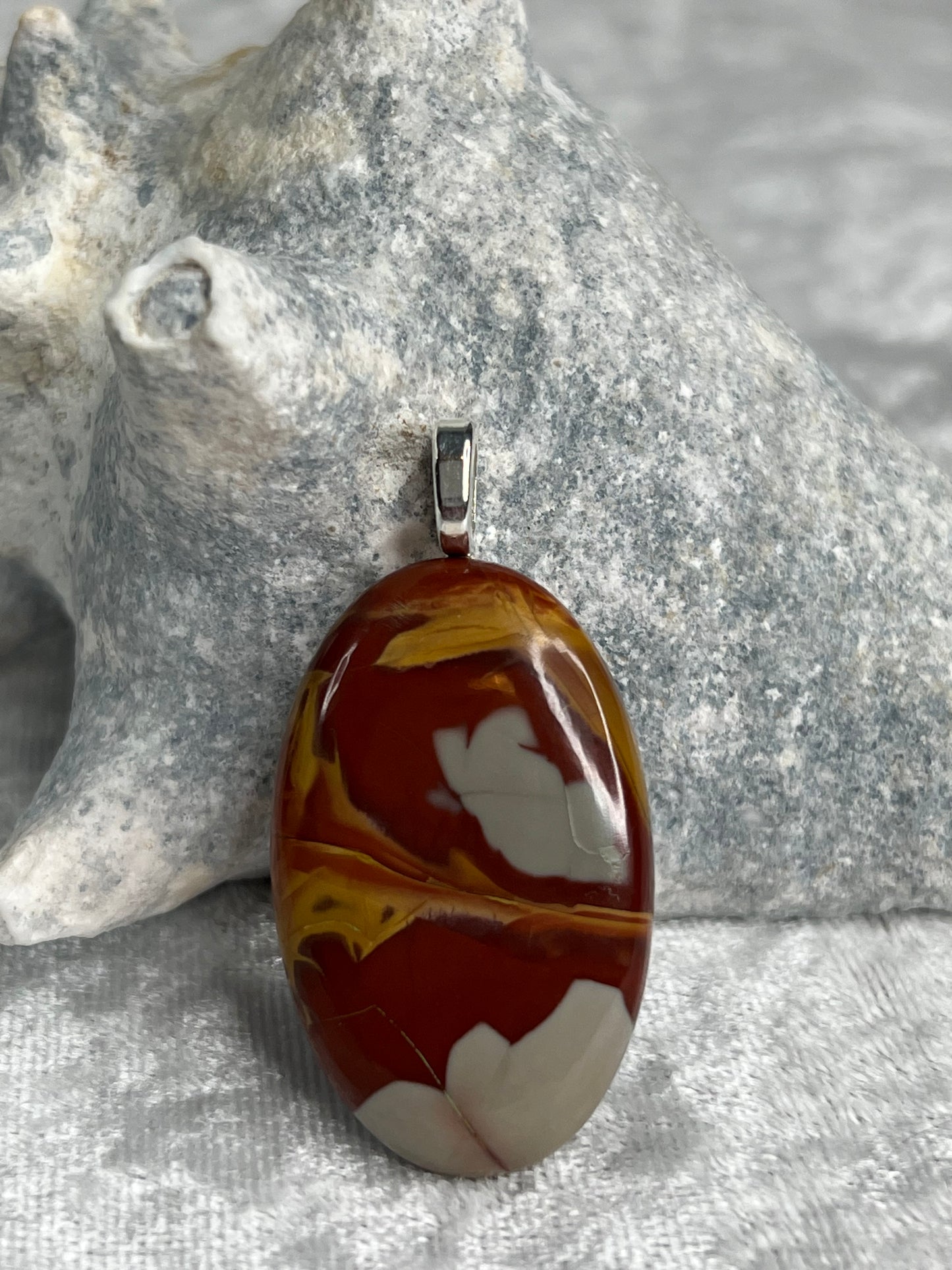 Noreena Jasper Pendant Necklace