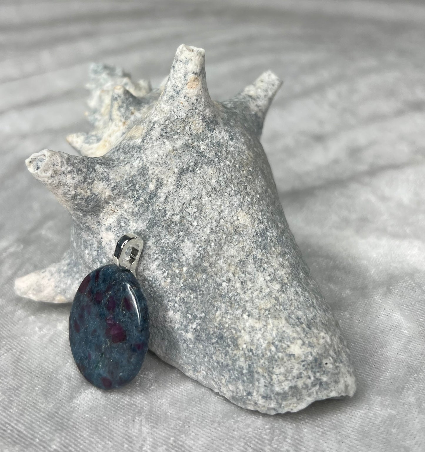 Ruby Kyanite Pendant Necklace