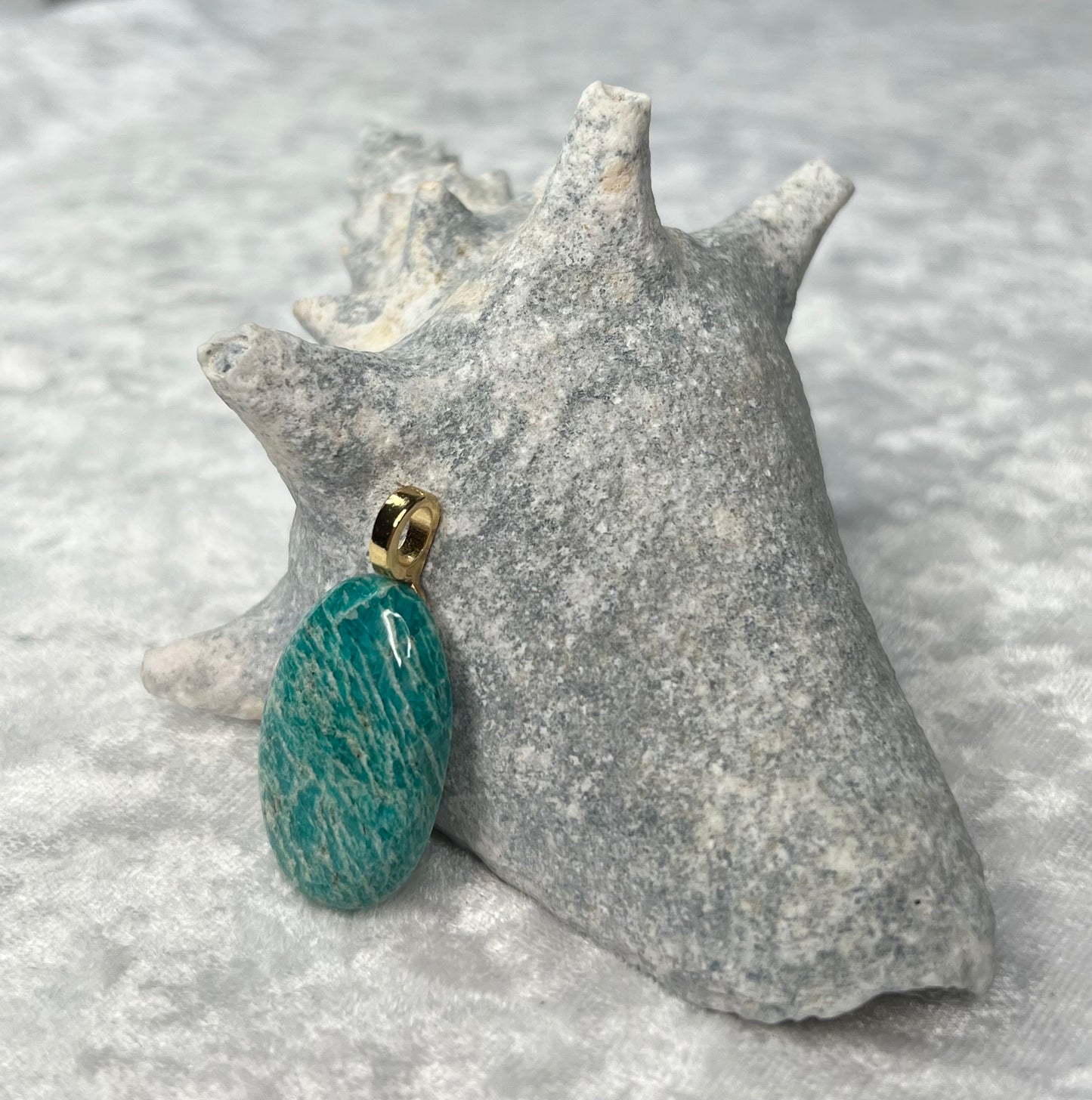 Amazonite Pendant Necklace