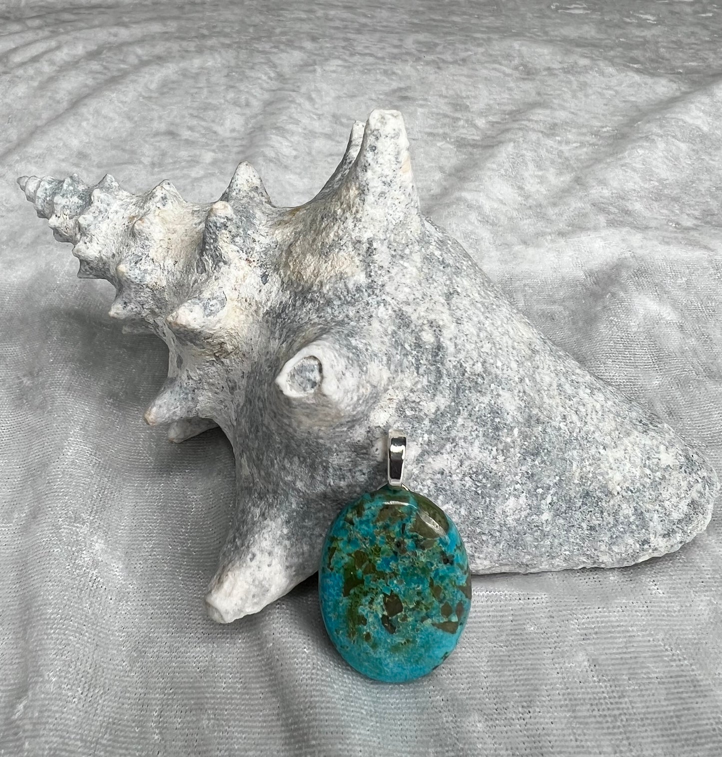 Persian Turquoise Pendant Necklace