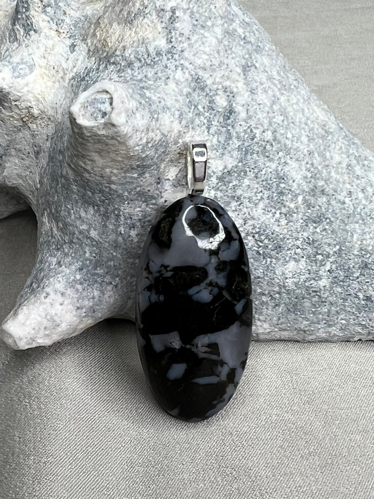 Merlinite Pendant Necklace