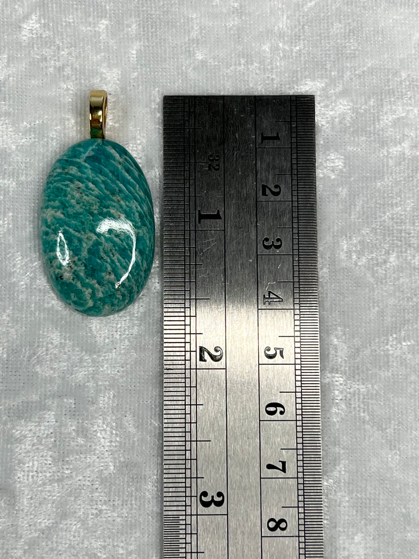 Amazonite Pendant Necklace