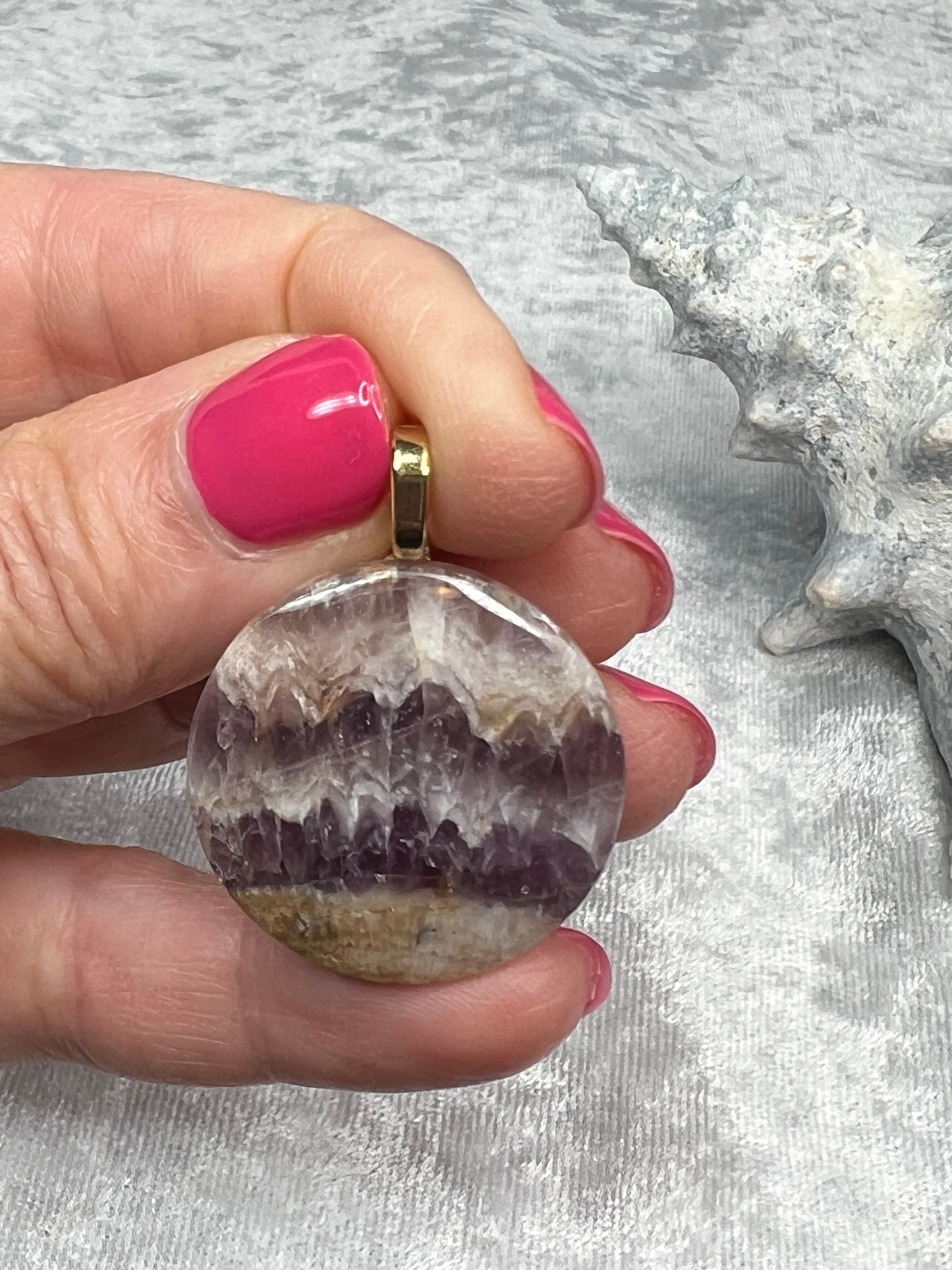 Amethyst Pendant Necklace