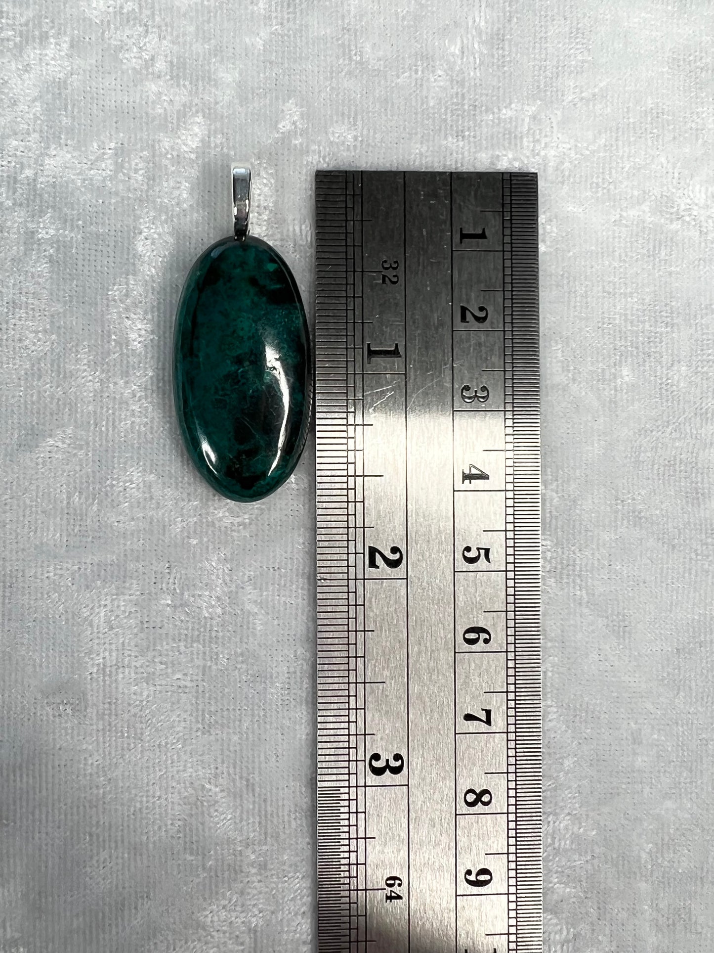 Chrysocolla Pendant Necklace