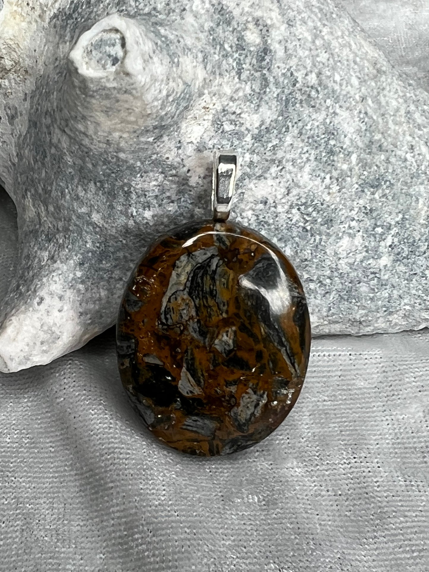 Pietersite Pendant Necklace