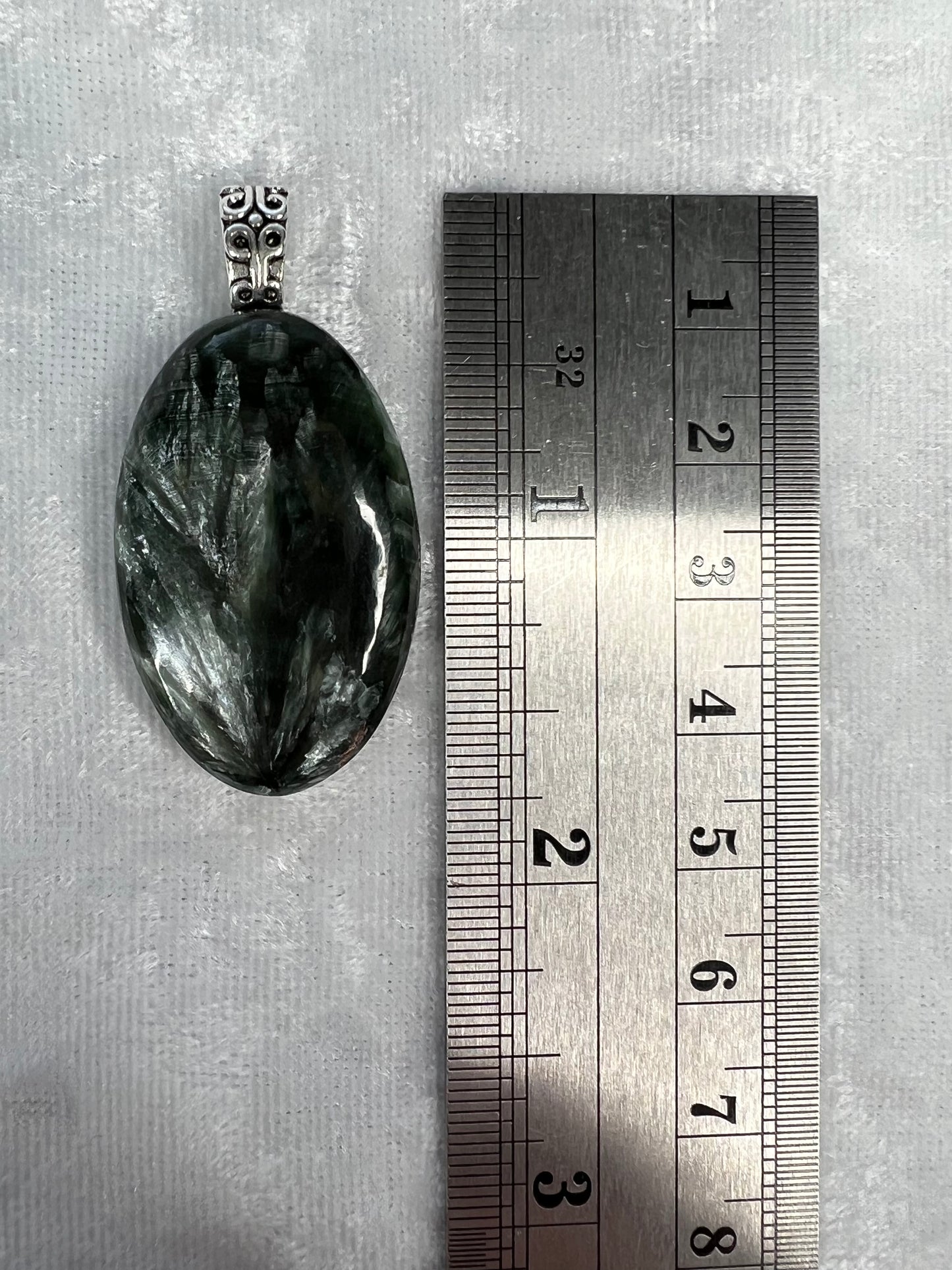 Seraphinite Pendant Necklace