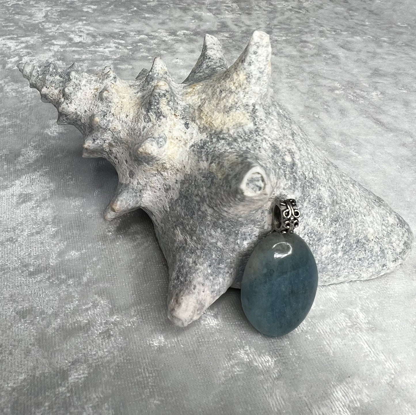 Aquamarine Pendant Necklace