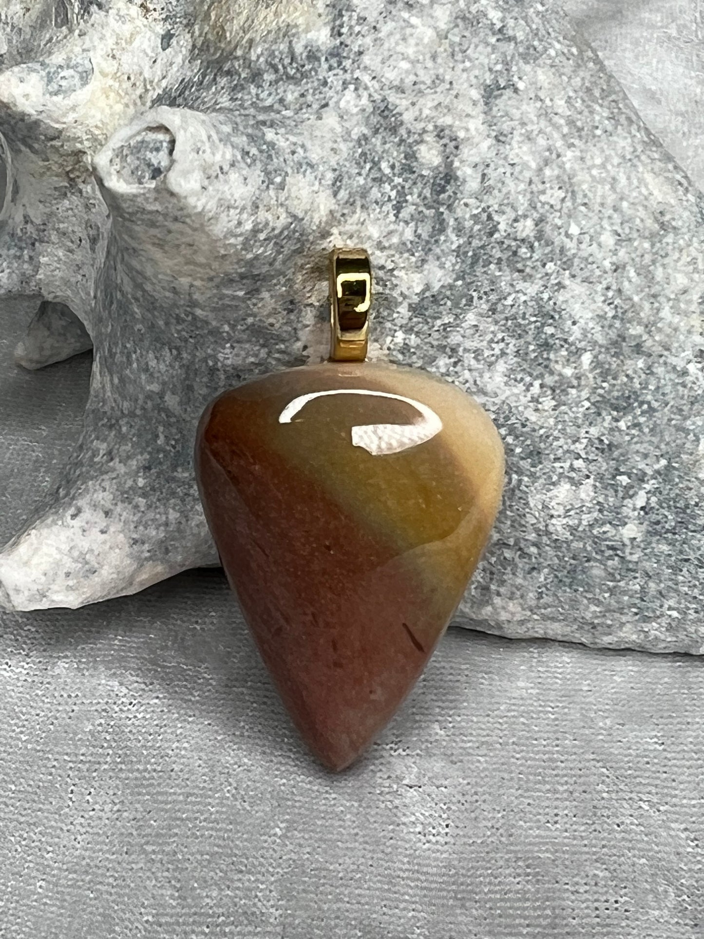 Mookaite Jasper Pendant Necklace