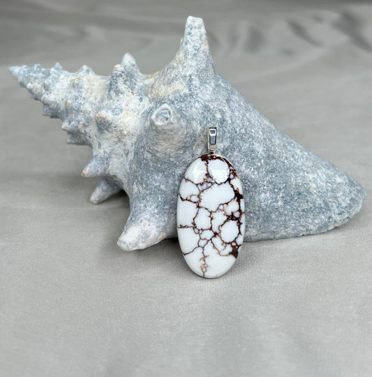 Wild Horse Magnesite Pendant Necklace