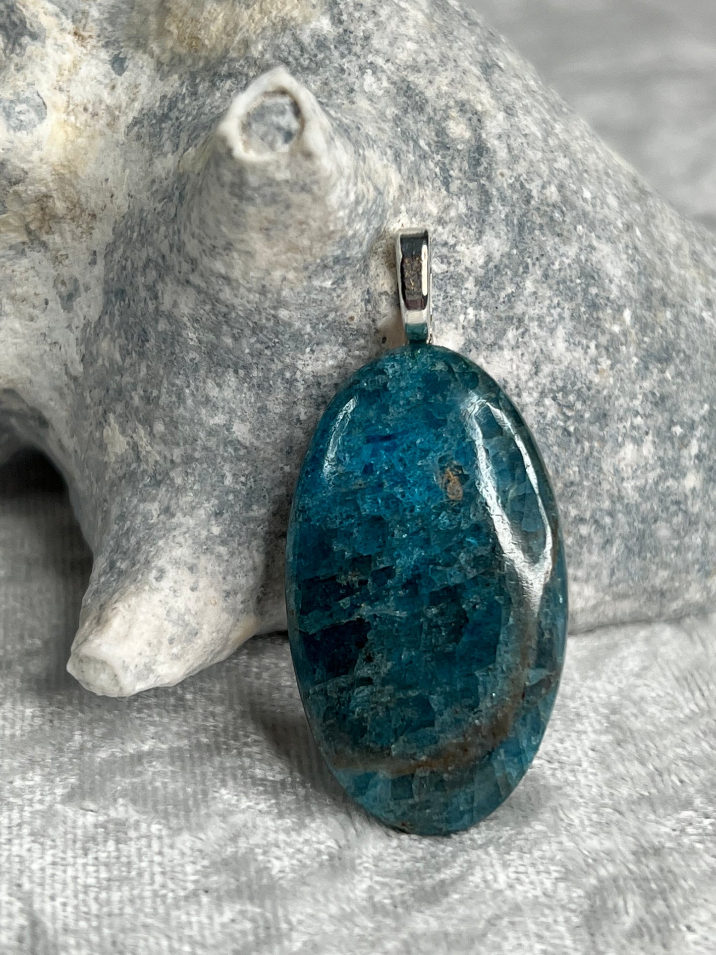 Apatite Pendant Necklace