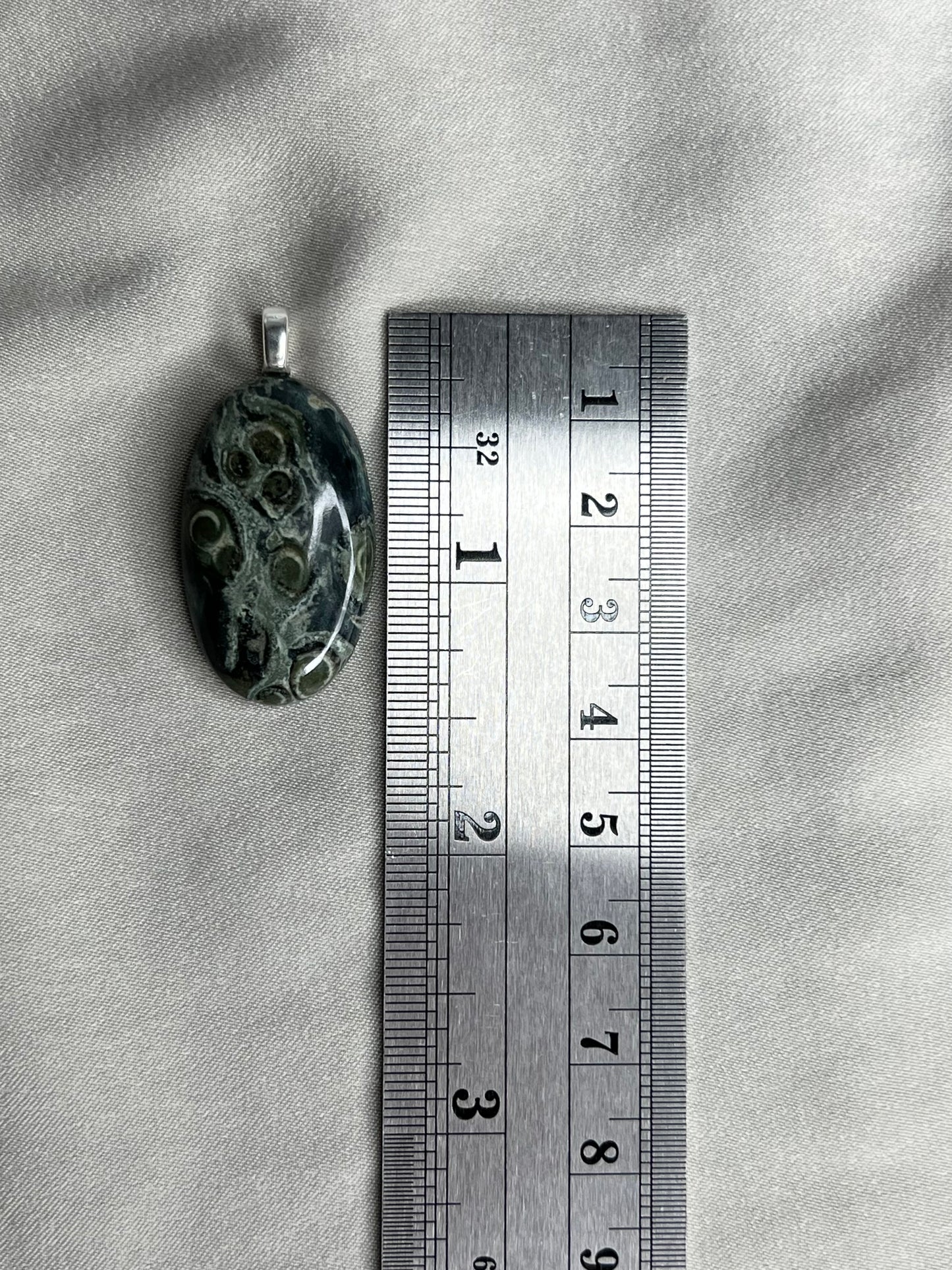 Kambaba Jasper Pendant Necklace