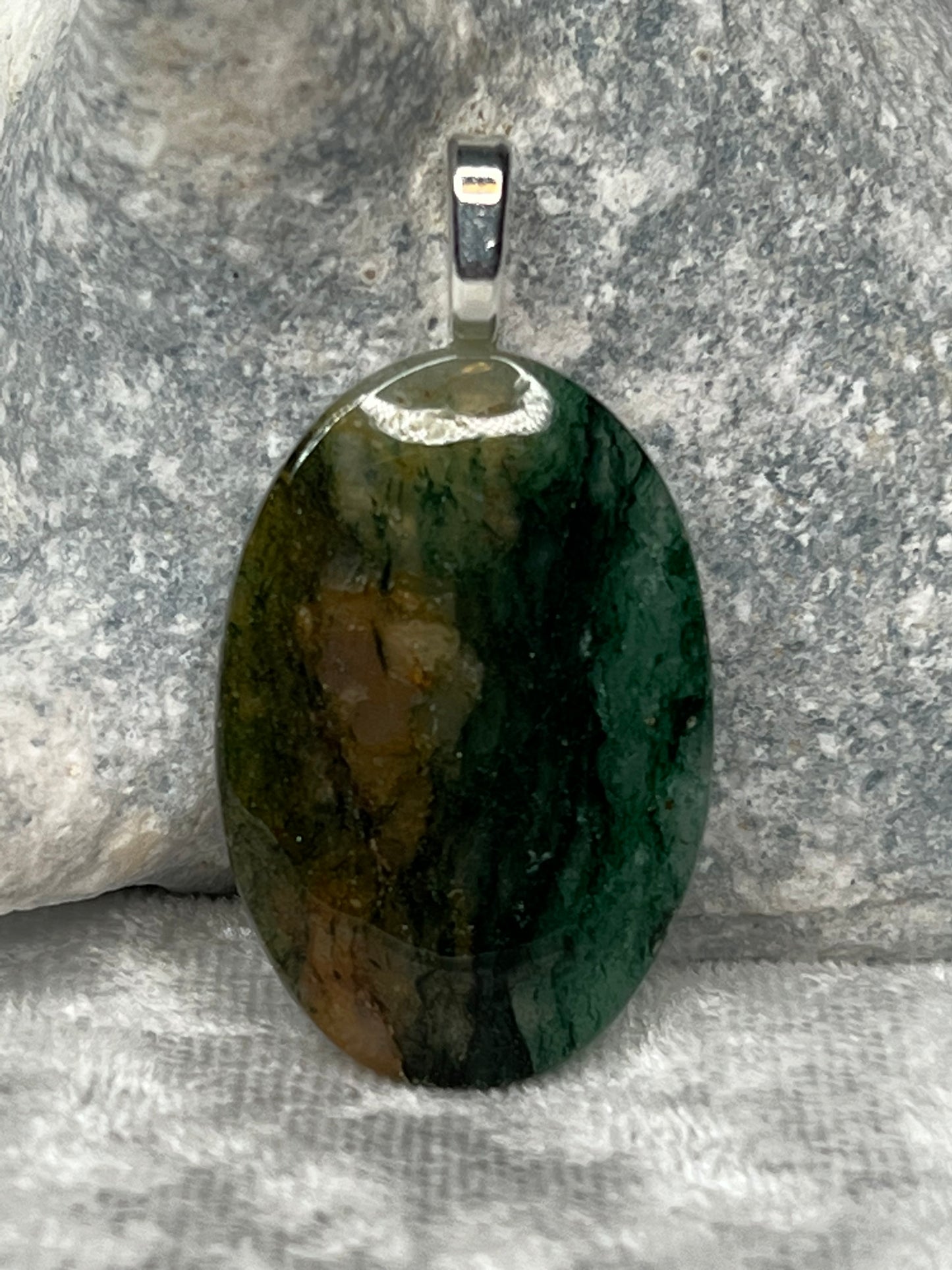 Green Aventurine Pendant Necklace