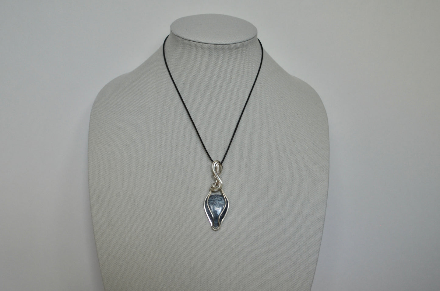 Dendritic Opal Pendant Necklace