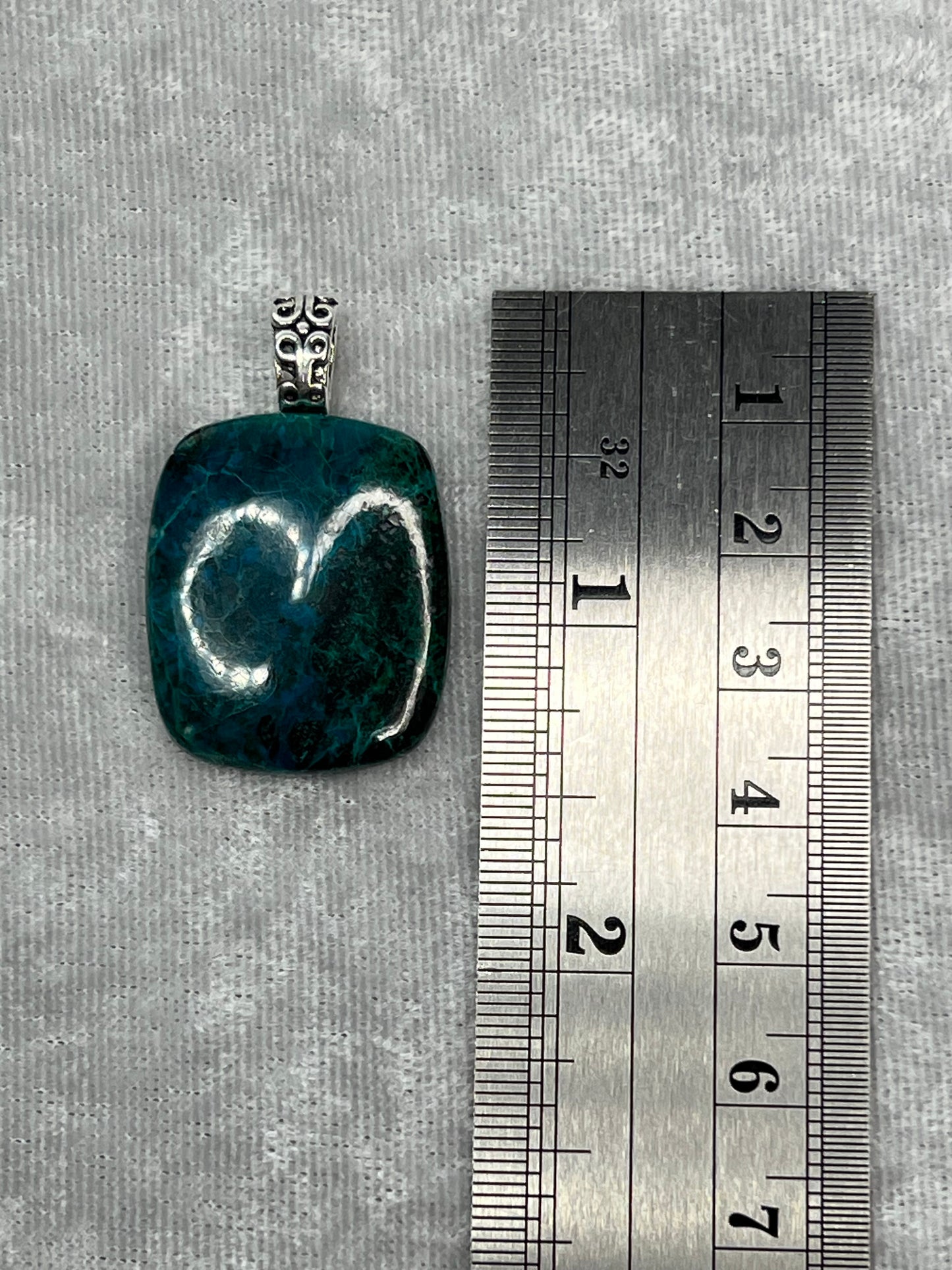 Azurite Pendant Necklace