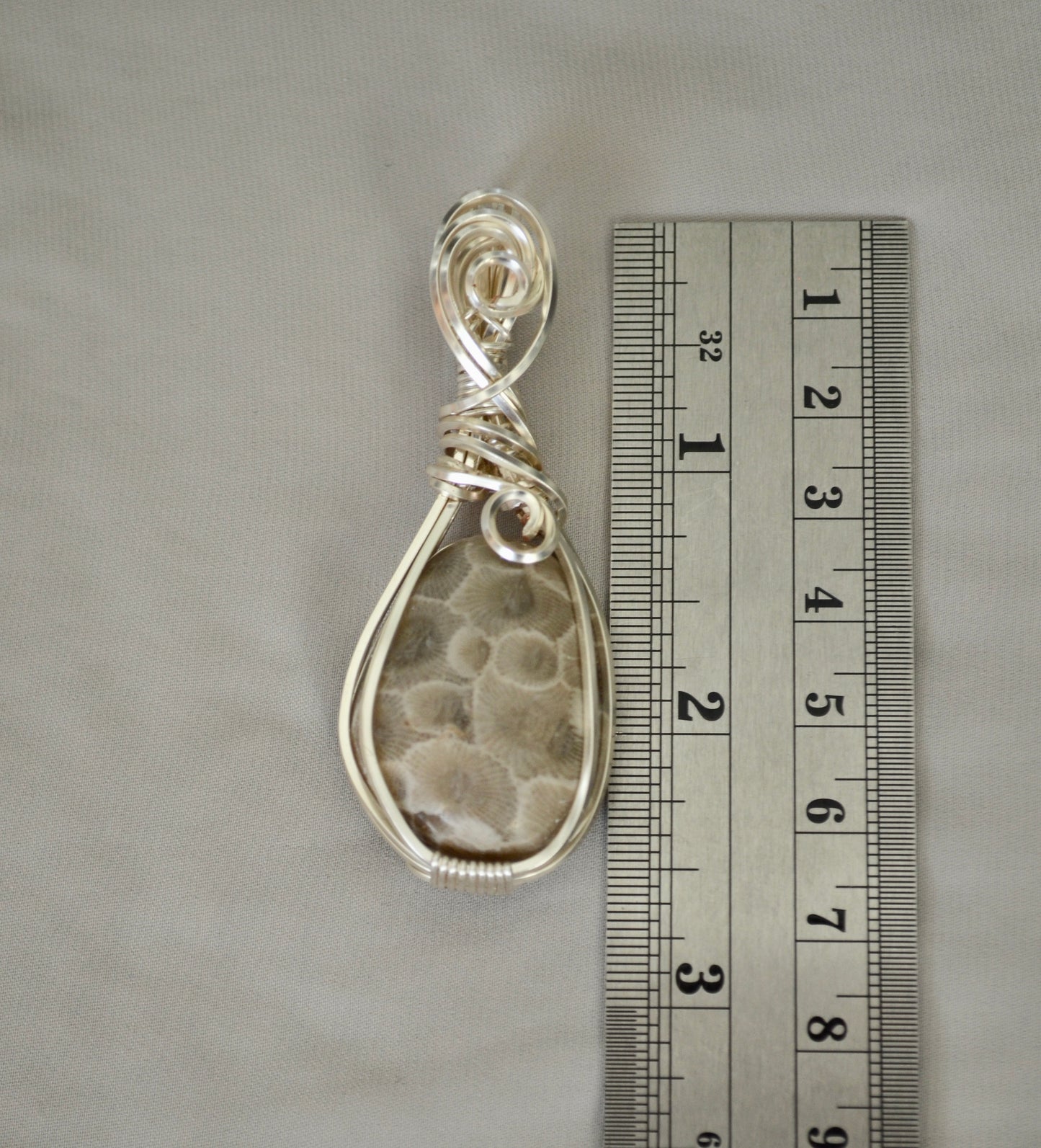 Petoskey Stone Pendant Necklace