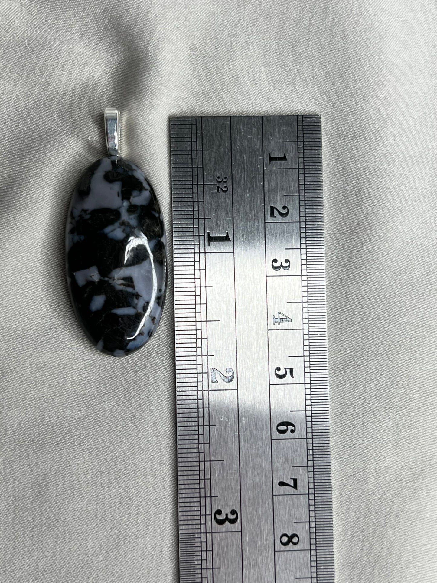 Merlinite Pendant Necklace