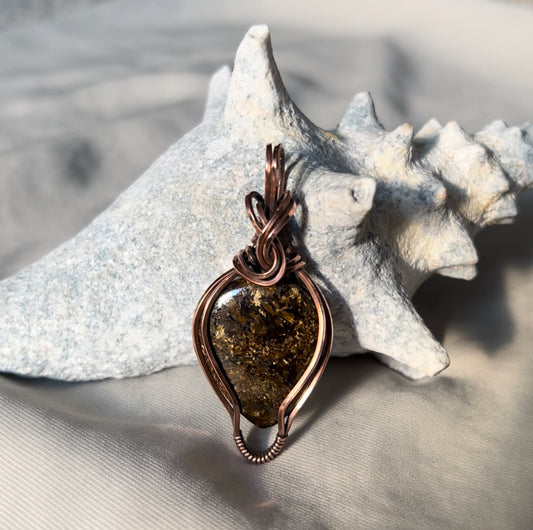 Bronzite Pendant Necklace