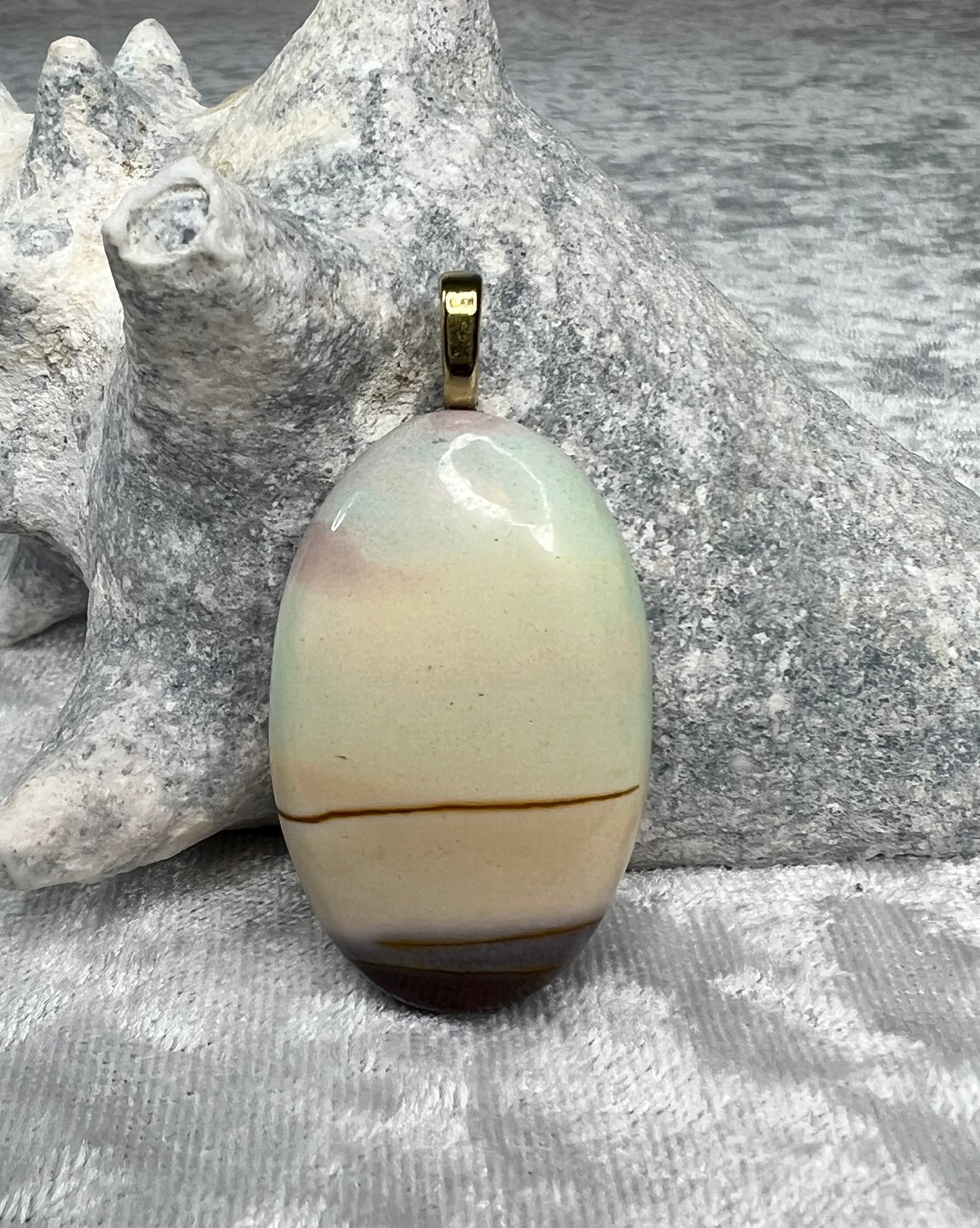 Mookaite Jasper Pendant Necklace