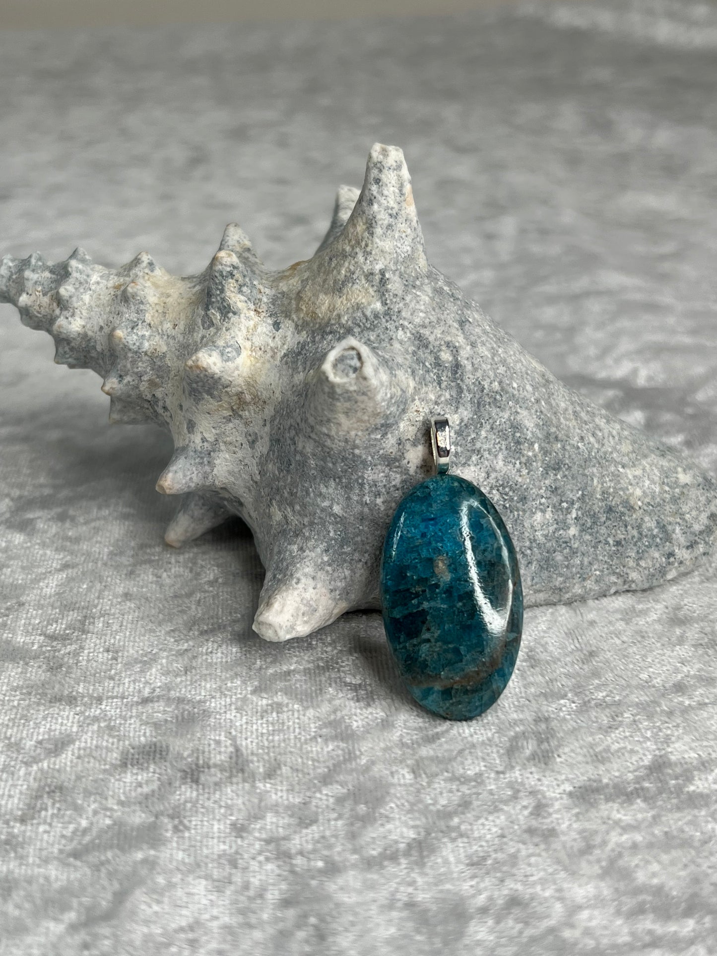 Apatite Pendant Necklace