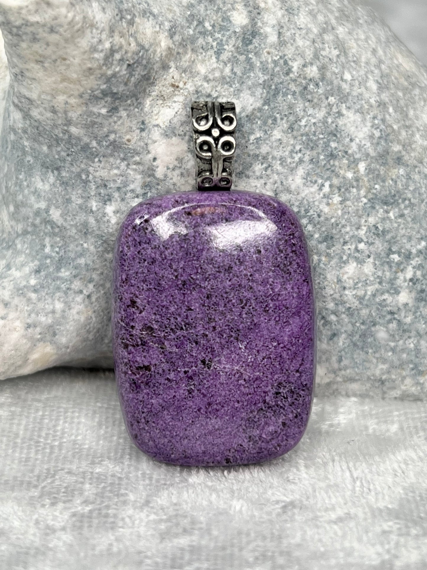 Stichtite Pendant Necklace