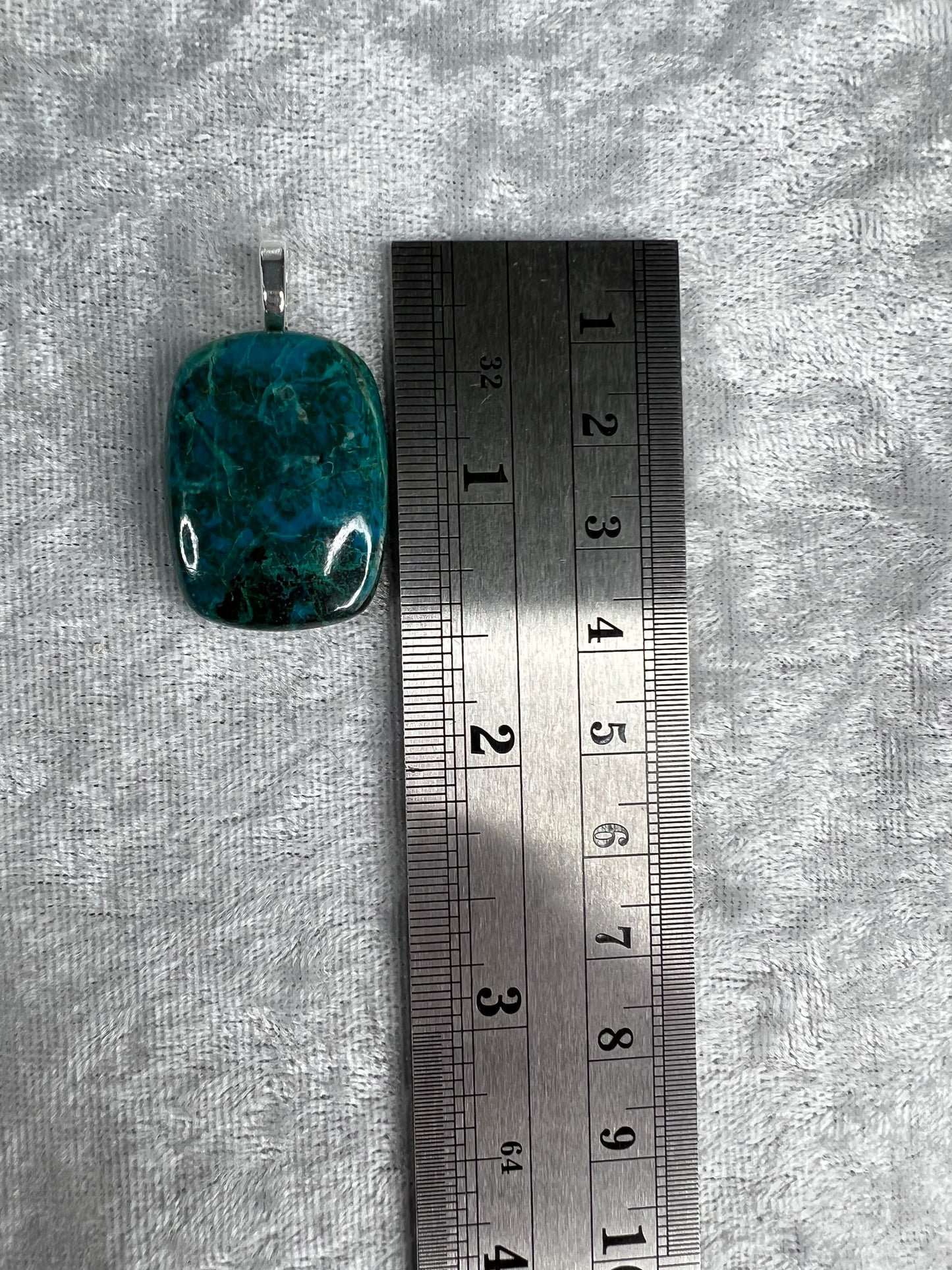 Chrysocolla Pendant Necklace